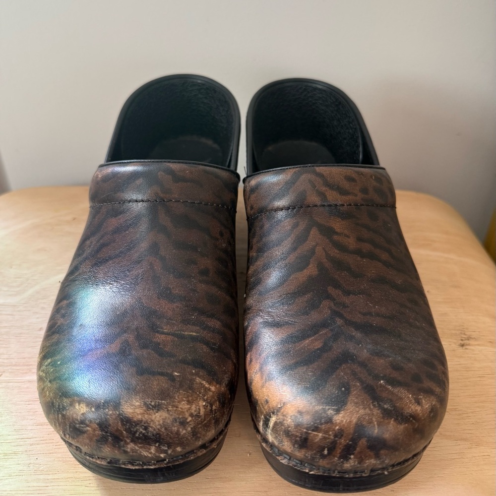 Dansko Brown Clogs
